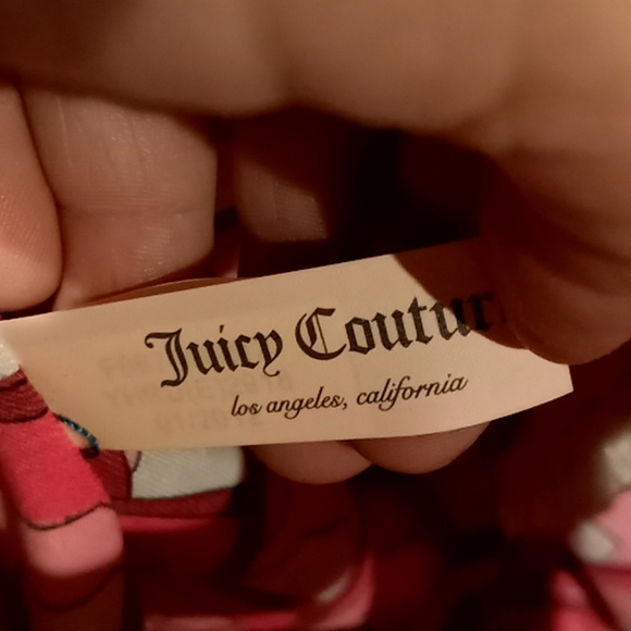 Juicy couture pink orange straw bucket bag NWT - Picture 9 of 11